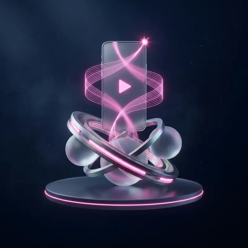 ViralHook 3D sculpture